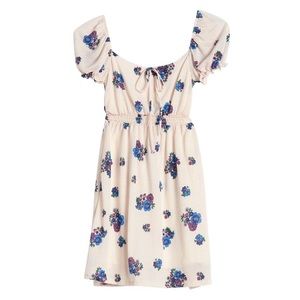 NWT Velvet Torch floral print mini dress